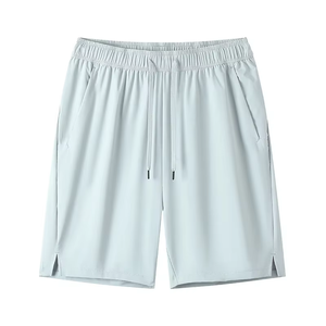 Shorts respirants et à séchage rapide avec logo brodé personnalisé de haute qualité, fabrication en usine, shorts confortables pour homme et enfant - Product Image 2