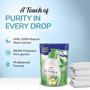 Yuthika Naturals 180ml Nettoyant pour les mains au neem pH équilibré 100% extraits naturels - Product Image 5