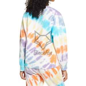 Sudadera de Invierno para Mujer, de Manga Larga, Antiencogimiento, con Acabado Lavado Ácido, Diseño Forrado, en Tejido Jersey de Poliéster/Algodón Sostenible - Product Image 1