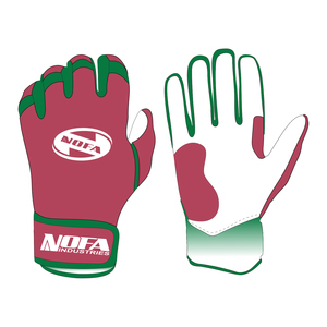 Gants de frappeur de baseball en cuir avec logo personnalisé, respirants, antidérapants, ambidextres, fermeture à boucle, rembourrés, gants de sport professionnels - Product Image 4