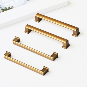 High Quality Modern Zinc Alloy Durable Cabinetry Handles Drawer Pull for Dresser Wardrobe Bedroom Furniture Sustainable - Product Image 3