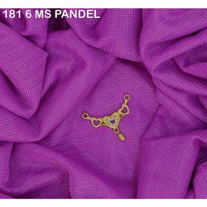 Colgantes Redondos Étnicos de Cobre y Latón Chapados en Oro con Corte Brillante, Colgantes MS, Últimos Diseños de Mangalsutra para Mujeres Indias - Product Image 2