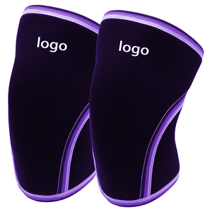 5mm neoprene Sports Leggings Compression Orignal Manufacture Supplier 7mm <b>Knee</b> Sleeves Bench Press - Product Image 4
