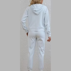 RAZERS IMPEX Women Winter Hooded Casual Solid Jogging <b>Tracksuit</b> Set Premium Quality Material Breathable Lightweight Drawstring - Product Image 6