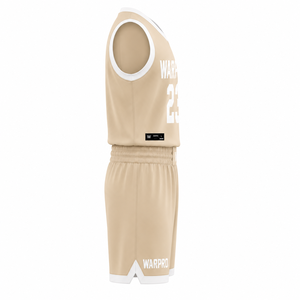 Warpro Elite ชุดเสื้อบาสเก็ตบอลแบบซับลิเมตชุดบาสเก็ตบอลแขนกุดและกางเกงขาสั้นแบบพรีเมี่ยม - Product Image 3