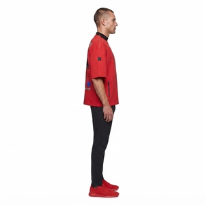 Camiseta Personalizable de Estilo Urbano para Hombre, 320GSM, Algodón Grueso, Tejido Doble, Talla 2XL, Manga Corta - Product Image 3