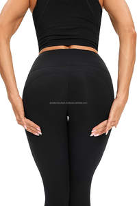 Mallas de Yoga con realce de trasero para mujer, mallas de entrenamiento para correr, gimnasio, diseño propio, cintura alta - Product Image 3