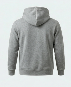 เสื้อฮู้ดผ้าฟลีซปักโลโก้ตามสั่ง ขายส่ง เสื้อฮู้ดแบบสวมหัว ผ้าฝ้ายผสมโพลีเอสเตอร์ สำหรับฤดูหนาว - Product Image 3