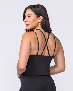 Débardeur de yoga color block pour femme, dos élégant, doux pour la peau, respirant, idéal pour le fitness et le sport - Product Image 3