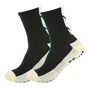 Calcetines Altos Antideslizantes, Transpirables y de Secado Rápido para Deportes y Entrenamientos - Lana/Algodón/Poliéster con Logotipo Personalizable - Product Image 2