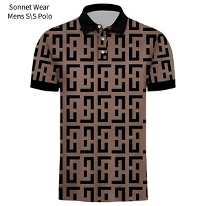 Polo <b>Shirts</b> for Men Short Sleeve <b>Novelty</b> Graphic Print - Product Image 2