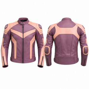 2027 Latest Style Custom Motorcycle Leather Race <b>Jacket</b> for Racing Bikers High Street Style Stand Canvas Motor <b>Bike</b> <b>Jackets</b> - Product Image 4