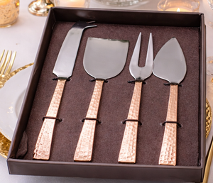 Wedding dinner cutlery Fine dining cutlery set Hotel restaurant <b>flatware</b> Modern silverware set Elegant table setting accessories - Product Image 6