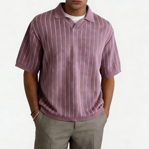 Polo en coton pour homme, manches courtes, logo personnalisé, vente en gros, fournisseur en vrac, vêtements décontractés de haute qualité - Product Image 4