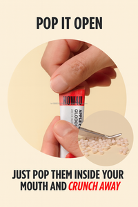 <b>Zero</b> <b>Sugar</b> Natural Apple Cider Vinegar Low Calorie Gummy Candy Improve Immunity 30-count Healthy Snack for Adults & Women - Product Image 2