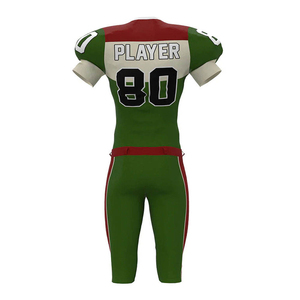 Uniforme de football américain fabriqué professionnellement, uniforme de football américain le plus vendu, en vente, service OEM ODM, personnalisable - Product Image 3
