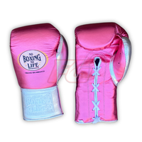 Guantes de Boxeo Personalizados No Boxing No Life para Adultos, de Cuero, con Cierre de Gancho y Lazo, Antideslizantes, Ligeros y Transpirables