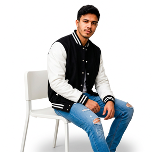 Fabricant de vestes universitaires personnalisées avec patchs, streetwear Letterman, vêtements d'extérieur brodés, fournisseur en gros de vêtements à marque privée - Product Image 6