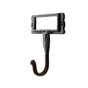 Gancho de Pared Rústico de Hierro Fundido con Forma de Pájaro Pequeño, Colgador de Metal Vintage para Ropa, Sombreros y Toallas, Decorativo y Resistente - Product Image 4