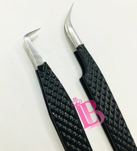 Professional Use stainless Steel Eyelash Extension Tweezers Best Quality High Demand Eyelash Tweezers <b>Mink</b> Sustainable <b>Lash</b> Tool - Product Image 6