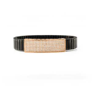 18K <b>Solid</b> <b>Gold</b> Diamond Tennis Bracelet VVS2 Clarity IGI Certified Unisex Statement Jewelry - Product Image 3