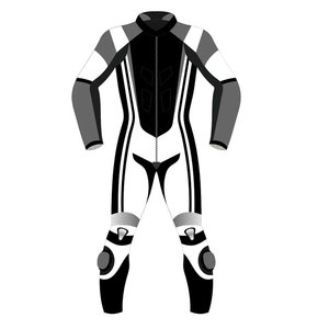 Traje de Motociclismo de Último Diseño Personalizado, Transpirable e Impermeable, Equipo de Carreras de Cuero para Motociclistas, Logotipo Frontal, Fabricante Directo - Product Image 2