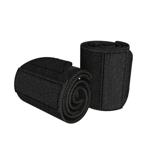 Sangles de poignet ajustables et antidérapantes pour l'entraînement physique, la musculation et le powerlifting, personnalisables, en polyester, pour hommes - Product Image 2