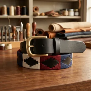 Classic Polo <b>Leather</b> <b>Belts</b> for <b>Men</b> Wholesale OEM Custom Made Premium <b>Leather</b> Manufacturer from Divine International - Product Image 6
