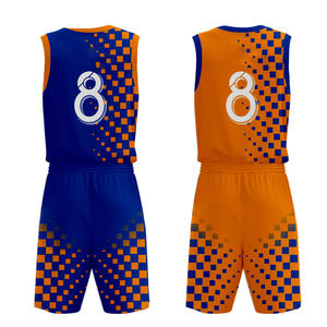 High Quality Sportswear Customized Basketball Kit uniform set Latest Style Team Wear Basketball Uniform - Product Image 6