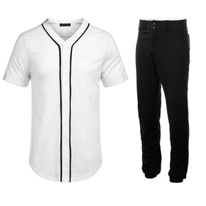 ชุดเบสบอลแบบกำหนดเอง New TriPro Sports เสื้อเจอร์ซีย์และกางเกงขายาว ไซส์พลัส สไตล์แฟชั่น ราคาขายส่ง - Product Image 1