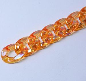 Eslabones de Cadena de Resina, Eslabones Grandes y Coloridos de Resina Epoxi Transparente, Decoración de Pared para Proyectos Personalizados - Product Image 3