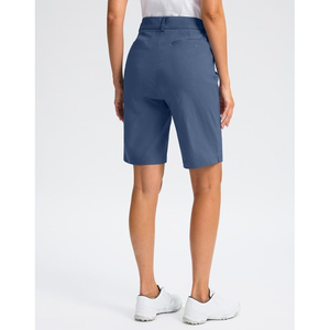 Pantalones cortos de golf elegantes para hombre, tela elástica, transpirables, cómodos, para deportes al aire libre, pantalones cortos informales de verano para hombres y mujeres - Product Image 3