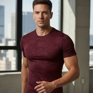 T-shirt de compression respirant personnalisé pour homme, grande taille, manches longues, vêtement de sport moulant, anti-transpiration, pour la musculation - Product Image 5