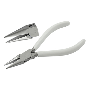 Heavy Duty 160mm chaîne nez aiguille pince à nez mâchoires lisses ressort PVC poignées pour la fabrication de bijoux pêche printemps PVC poignées - Product Image 1