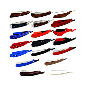 All-in-One Luxury Shaving Barber <b>Men</b> Cut Throat Shaving Salon Shavette All Types Barber Shaving Razors Manufacturer OEM Logo - Product Image 1