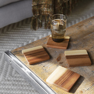 Tapis de table en bois, vente en gros, bon marché, dessous de verre, décor de table, napperons en bois fabriqués au Vietnam - Product Image 6