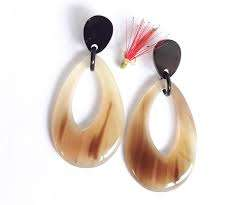 Pendientes de Cuerno HR-553 de ZEHRA INDUSTRIES, Joyería de Moda, Diseño Moderno, para Chicas, Talla Personalizada, Muestra Gratis, Artesanía Natural - Product Image 4