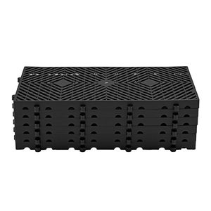 Set di 6 Pallet in Plastica Leggeri e Impermeabili, Impilabili per Stoccaggio in Seminterrato, Griglia Traspirante per Uso in Magazzino - Product Image 1