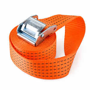 สายรัดโพลีเอสเตอร์แบบหนาพิเศษ 50 มม. พร้อมหัวเข็มขัดแบบ Cam Buckle รับน้ำหนัก 800 กก. แบบไม่มีตะขอ สำหรับรถบรรทุก ขนส่ง โรงงานโดยตรง ผู้ผลิต OEM - Product Image 1