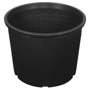Pots de jardinage en plastique écologiques noirs de 1 à 25 gallons, résistants aux intempéries, pour les professionnels de la culture - Product Image 2