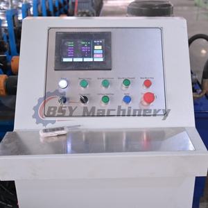 BSY 금속 데크 글레이즈드 타일 금속 제작 롤링 시트 지붕 롤 성형 기계 - Product Image 4