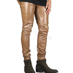 Premium <b>Leather</b> Casual <b>Pant</b> Classic Straight Fit Lightweight Eco-Friendly Soft Touch Comfortable Fashion <b>Pant</b> for Daily Wear - Product Image 4