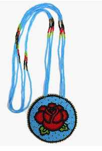 Ensemble collier et boucles d'oreilles style créateur, idéal pour les défilés de mode et les célébrations spéciales - Product Image 3