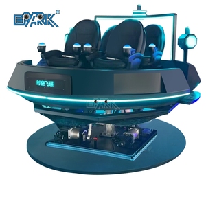 <span class=keywords><strong>2022</strong></span> gagner de l'argent 6 Dof plate-forme de mouvement volant Vr 9d Machine de cinéma 9d réalité virtuelle 9d 4 sièges - Product Image 4