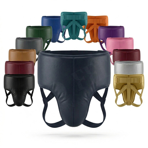 High Impact Safety Gear Protective Groin Guard for Men MMA Boxing Martial Arts Full Coverage Sports Adjustable Athletic Groin - Product Image 1
