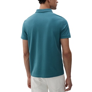 Men's Premium Quality 100% Cotton Casual Short Sleeve for Shirts Breathable Woven Fabric with Solid <b>Pattern</b> and Fringe Design - Product Image 2