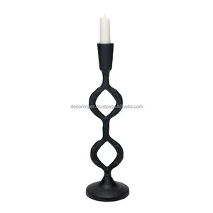 Artistic Designed Premium Aluminum Cast Material Table Centerpiece Decorative <b>Candle</b> Stick Stand Holder Available From India - Product Image 2