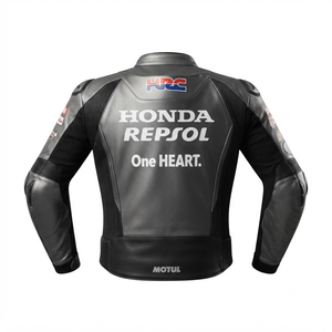 Men’s Zonda Cowhide Leather <b>Racing</b> <b>Jacket</b>/Chaqueta MotoCP Style CE Level 2 Armor Motorcycle Track Riding Protective Gear CE - Product Image 2