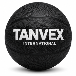 Ballon de basketball professionnel haut de gamme en caoutchouc naturel écologique, personnalisable avec votre logo, couleur et tailles sur mesure, service OEM - Product Image 4