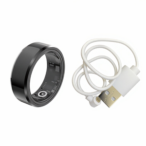 Stainless Steel Smart <b>Ring</b> Heart Rate SpO2 Fitness Tracker IP68 Waterproof 5-10 Days <b>Battery</b> App Control - Product Image 5